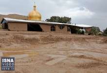 فیلم / زرمن ، سیل در روستای داهوی کرمان