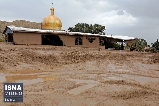 فیلم / زرمن ، سیل در روستای داهوی کرمان