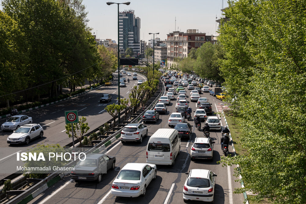 ترافیک صبحگاهی معابر تهران در صبح روز سه‌شنبه چگونه بود؟