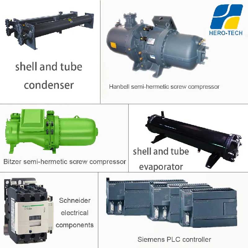 اجزاء چیلر تراکمی آب خنک