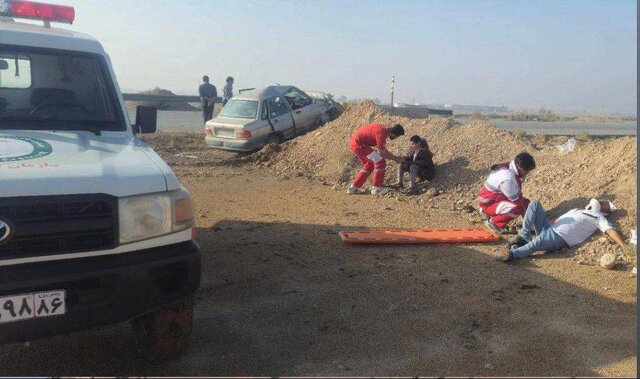 یک جان‌باخته و ۷ مصدومان در ۳ سانحه صبح جمعه سمنان